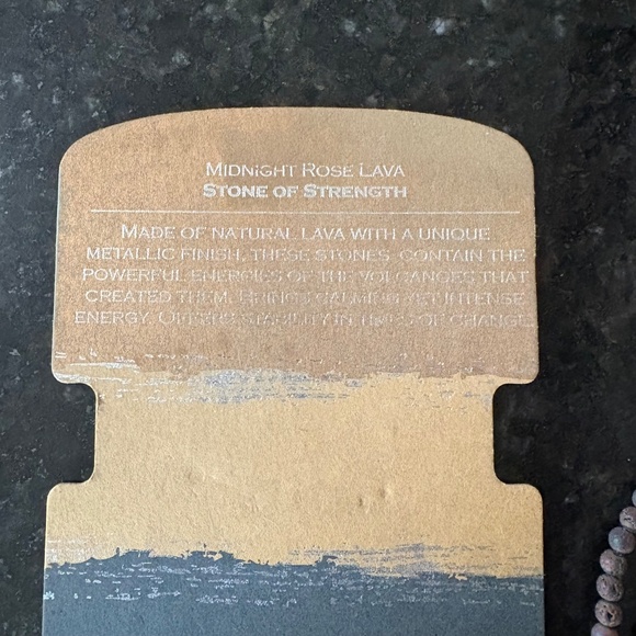 NEW Scout Midnight Rose Lava Wrap Bracelet & Necklace - Picture 7 of 15